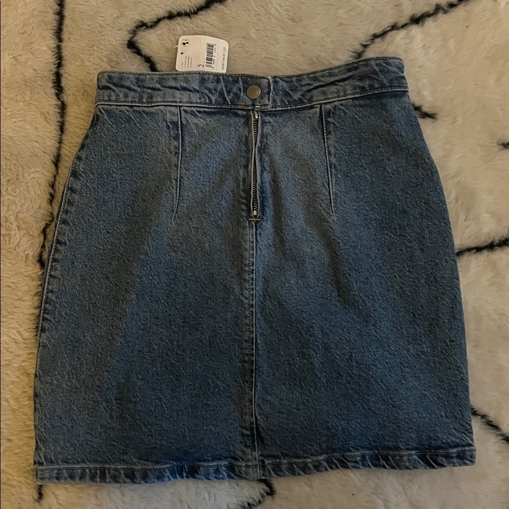 Free People Denim Mini Skirt